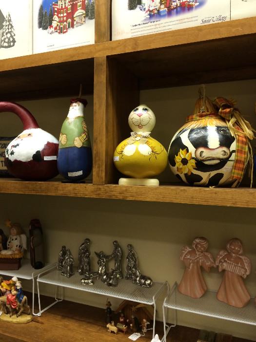     More gourds; part of the nativity scene collection