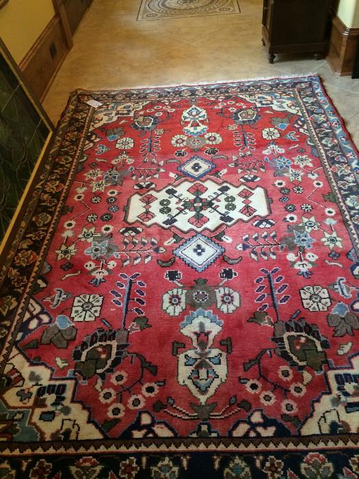                         Antique Persian rug 5.2 x 8