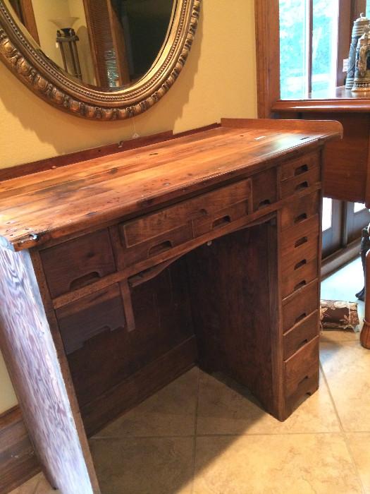                           Antique drafting table