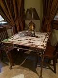                              Game table & 2 chairs