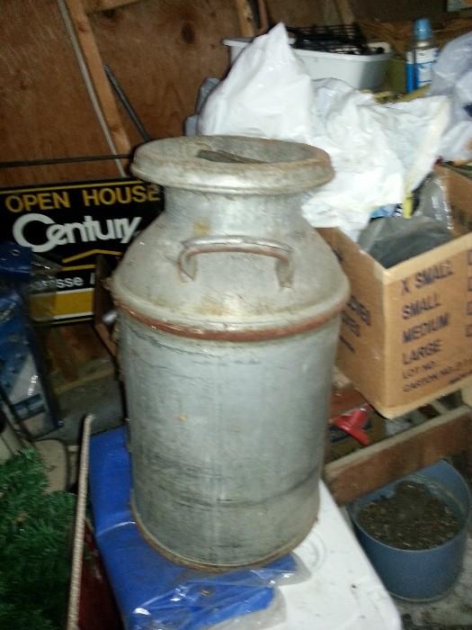 Old Milk Can