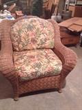chair of a collection in wicker..natural and very nice condition