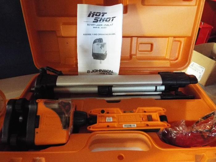 Johnson HOT SHOT Laser Level Kit
