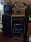 Pioneer stereo system and speakers