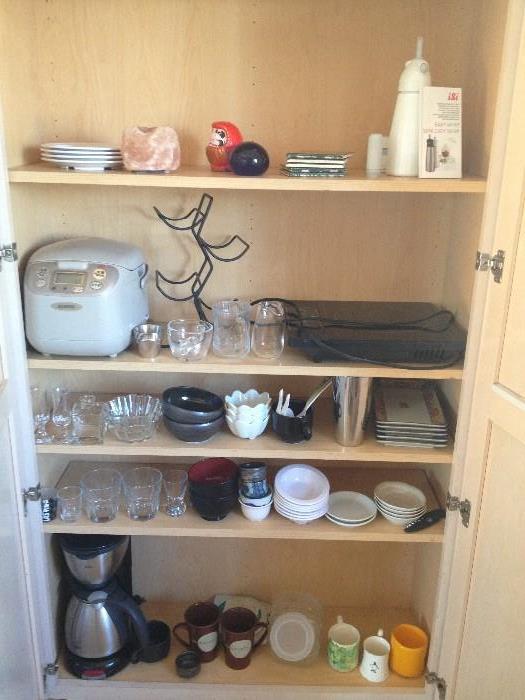 household items, bread machine, coffee maker