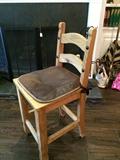                                 1 of 2 rustic stools