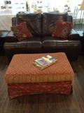                           Love seat & ottoman