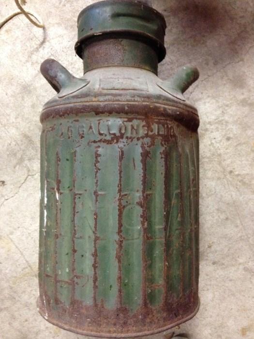 1920's Sinclair gas can.