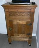 ANTIQUE ICE CHEST