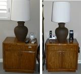 MID CENTURY DREXEL BEDSIDE CABINETS