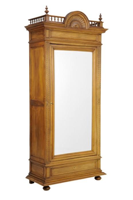 LOT 85: A FRENCH BRITTANY STYLE ARMOIRE