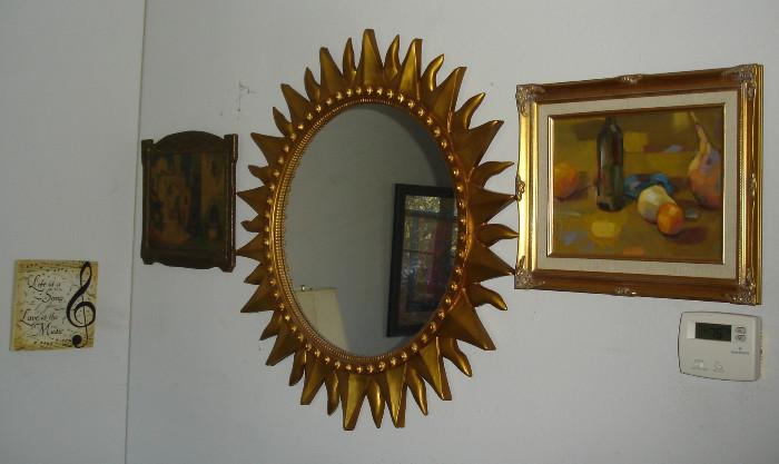 Mirrors, art