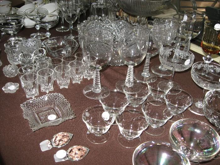 Fine glassware