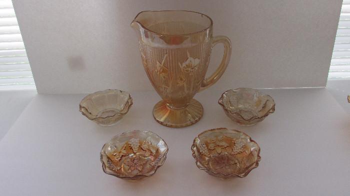 Vintage Carnival Glass