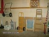 2-Wheel Dollie, Lawn Cart, Step Ladder, Folding Lawn Chairs and more