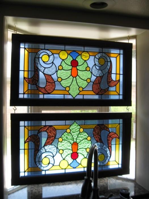 MORE STAINED GLASS PANELS