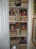 CLOSET FULL OF COLLECTOR PLATES