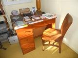 Large Maple Desk--twice the tabletop space