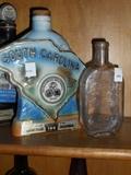 Old bottles and decanters
