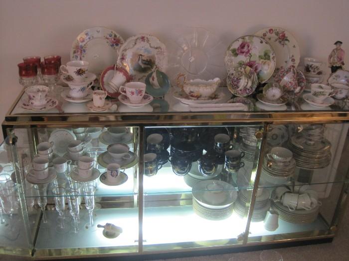 Vintage Tea Cups, China and Crystal