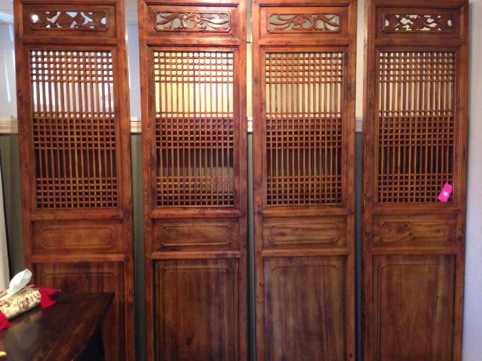 Outstanding antique Chinese courtyard gates -- now in Bargainville!