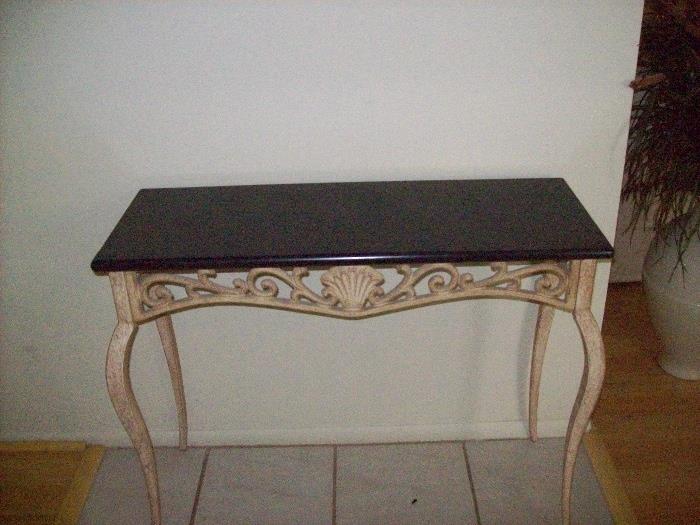 Entry table $125.00