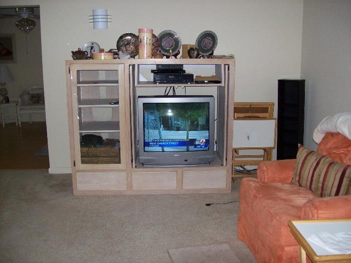 Entertainment center with TV $150.oo