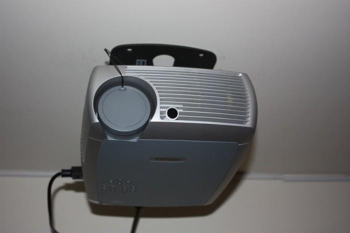 Cieling Mounted Projector for DVD's