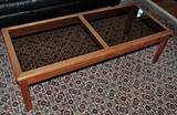 Teak/Glass Coffee Table