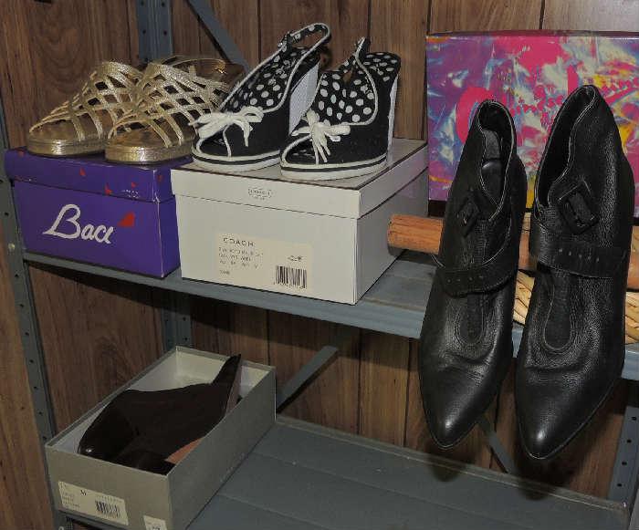 just a small sample of  a largevariety of shoes, many nearly new  sizes 8 to 9