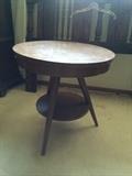 MID-CENTURY CORNER TABLE