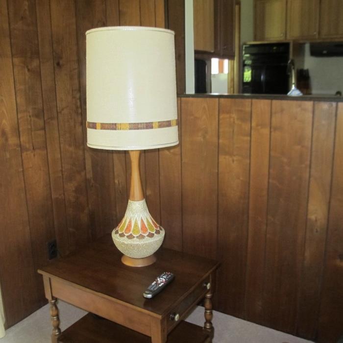 ONE OF TWO LAMPS