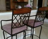 2 of 3 Swivel Counter Height Stools