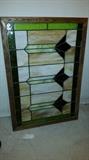 Antique Stained Glass Window