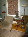 Chair from 1940's
Jester table by Lane