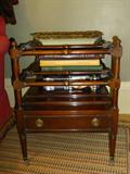 Mahogany Canterbury table
