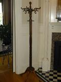 oak coat tree Victorian
