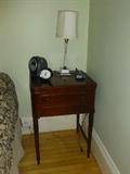 mahogany sewing machine table