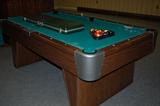 Gotham Pool Table, 4X7 Feet, Marked Tree, Arkansas - New Rochelle, N.Y. (needs felt replaced)
Protecto Kaddy Pool Cue Case