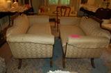 Pair Of Duncan Phyfe down settees