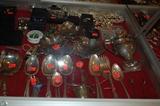 There is an exorbitant amount of jewelry (costume and fine!) plus tons of sterling and silverplate 