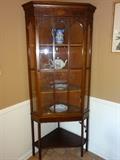 Sheraton Revival 1875 Corner Cabint
