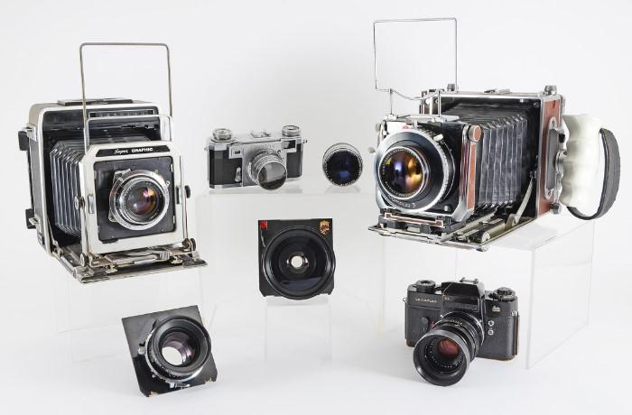 Estate Collection of Cameras & Lens, including Leicaflex