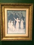 Minton Pate Surpate Porcelain Plaque, Signed, c. 1870 (15-1/2" x 12")