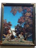 Parrish Print original frame. Great colors