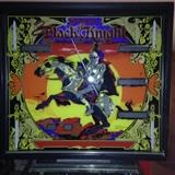 Wow!!  Black Knight pin ball machine 1980's RARE