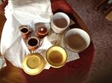 13 Pieces Assorted Dinnerware: Franciscan, Hull