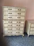 Permacraft Furniture Antique White Painted Chest of Drawers