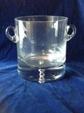 Blown Glass Ice Bucket