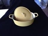 Vintage Belgian Descoware Cast Iron Dutch Oven 